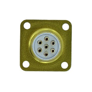 Nga tiêu chuẩn PC loạt Trắng PBT nối KLS15-RCS01-PC7 t/B Nam Nữ liên hệ với pin mạ vàng PC nối PY04-7TK/ZJ - Product Image 3