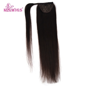 K.SWIGS - Extensiones de Cabello Naturales y Realistas, con Clip, Fáciles de Usar, Invisibles, Transpirables, para Uso Diario y Fiestas, Cola de Caballo - Product Image 3