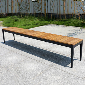 Di grandi dimensioni In <span class=keywords><strong>Legno</strong></span> di Teak Mobili Ristorante Parco Panca Pranzo di Nozze Giardino Sedia Per Esterni - Product Image 1