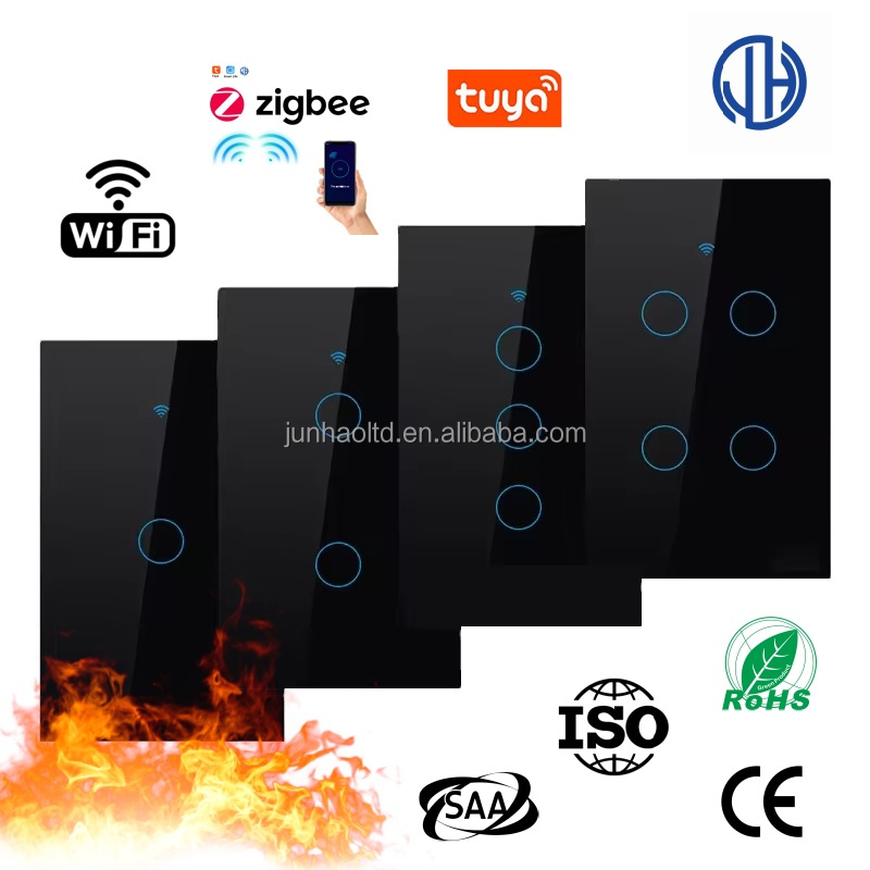 SAA Approved Smart Light Switches Tuya Wifi/Zigbee US AU Interruptor Inteligente Electric Home Products Works Alexa&Google Home · image 2