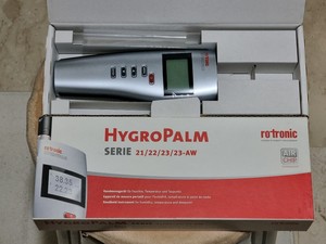 NEW-ORIGINAL Rotronic HygroPalm HP31 เครื่องวัดความชื้นสัมพัทธ์พร้อมช่วงอุณหภูมิ-10C ถึง 60C 0-100%RH แบตเตอรี่ 9V IP54 - Product Image 5