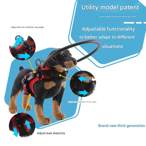 Arnés Deportivo <span class=keywords><strong>para</strong></span> Mascotas con Protección Anticolisión, Acolchado, con Guía de Color Circular <span class=keywords><strong>para</strong></span> <span class=keywords><strong>Perros</strong></span> y Gatos Discapacitados - Product Image 2