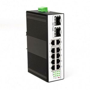 Industrial <strong>Gigabit</strong> <strong>8</strong> <strong>Port</strong> PoE and 2 Fiber Optical SFP Din-rail Ethernet Poe <strong>Switch</strong> - Product Image 3