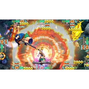 USA Beliebte <span class=keywords><strong>4</strong></span> ~ 10 Spieler Fisch Tischs piel maschine Monkey-Kingdom USA Arcade Shooting Fischs piel Host Zubehör - Product Image 6