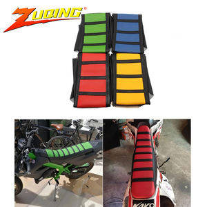Funda de asiento de motocicleta ZUQING, cojín doble antideslizante de PVC de 70cm para motocicletas todoterreno SC101, rojo, azul, amarillo, verde - Product Image 5