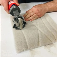 Ciseaux de sculpture de tapis en forme de V, cisailles de rainurage de tapis, Machine de coupe pour tapis faits à la main