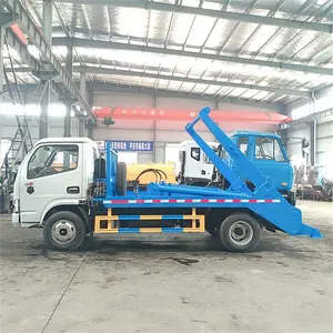 Swing Arm skips garbage waste bin dumpster container Automatic Loading Garbage Truck light Truck