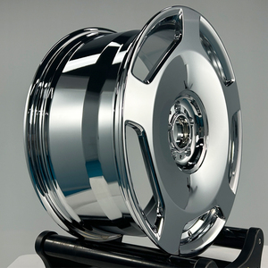 16 17 18 19 20 21 22 23 24 Inch Bán Buôn Chải Bronze PCD 5x11 2/120 Với Chất Lượng Tốt Nhất Đầy Màu Sắc Monoblock Giả Mạo Xe Bánh Xe - Product Image 5