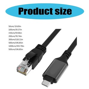 Adaptador <span class=keywords><strong>Ethernet</strong></span> portátil de velocidad Gigabit de 1000Mbps, <span class=keywords><strong>Cable</strong></span> de red RJ45 para Windows para MacBook Chromebook Smart TV - Product Image 6