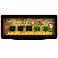 AstroGame 2 en 1 HET: Tablero de Juego de Habilidad con Pantalla Única y Doble, PCB Operado por Monedas, Tablero Multijuego para Máquina de Entretenimiento Arcade