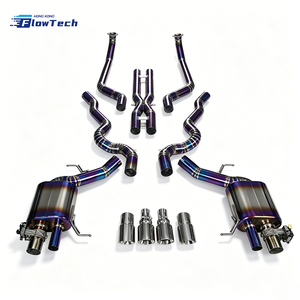 Sistema de Escape Catback con Válvulas de Alta Calidad para BMW F06 M6 F12 F13 4.4L V8, Titanio, Instalación Directa con Control Remoto - Product Image 3