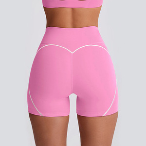 Pantalon de yoga et de sport pour femme, sans couture, effet galbe fessier, effet ventre plat, séchage rapide, longueur intégrale, pour la course et le fitness, modèle international - Product Image 3