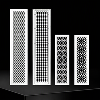 Grille de ventilation artistique en ABS de style européen, sculptée à l'air, personnalisée