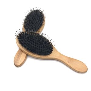 Écologique En Bambou <span class=keywords><strong>Bio</strong></span> En Bois À Poils <span class=keywords><strong>de</strong></span> <span class=keywords><strong>Sanglier</strong></span> <span class=keywords><strong>Brosse</strong></span> à Cheveux <span class=keywords><strong>De</strong></span> Massage - Product Image 3