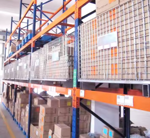 ISO 인증 공장 직영 고밀도 창고 저장 시스템 레이저 유도 2000kg 용량 금속 좁은 통로 랙킹 - Product Image 3