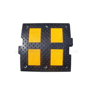 Mejor venta Rusia negro y amarillo de la joroba de velocidad para entradas - Product Image 1