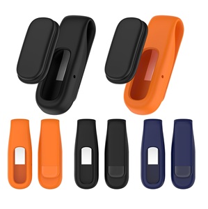 Support de fixation en silicone pour Fitbit Air, clip de protection pour poche, étui de remplacement pour uniforme d'infirmière, bracelet de <span class=keywords><strong>montre</strong></span> sport - Product Image 2