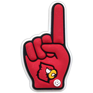 Breloques décoratives en PVC pour <span class=keywords><strong>chaussures</strong></span>, thème équipe sportive de l'Université de Louisville, Texas – Accessoires DIY pour sabots et <span class=keywords><strong>chaussures</strong></span> de rugby/football des Cardinals - Product Image 2