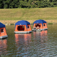 Tente de camping gonflable transfrontalière pour activités aquatiques, pêche, radeau, île, été, loisirs, tente de camping pneumatique rafraîchissante