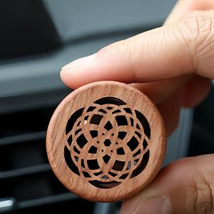 Ambientador para Auto H-7104, Difusor <span class=keywords><strong>de</strong></span> Aceites Esenciales <span class=keywords><strong>de</strong></span> Madera con Clip para Ventilación, para Aromaterapia en el Hogar - Product Image 4