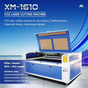 เครื่องตัดเลเซอร์ Co2 รุ่น Ruida 1612 พื้นที่ทำงานขนาดใหญ่ 1610  กำลังไฟ 80w 100w 150w 180w  เครื่องแกะสลักและตัดด้วยเลเซอร์แบบหัวคู่ - Product Image 1