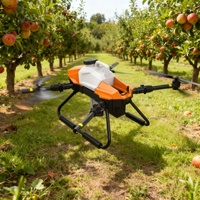 Bon marché Smart G06 Agriculture Drone pulvérisateur 6L réservoir amovible cadre Durable Portable pulvérisation UAV pour fermes arbres moteur à essence
