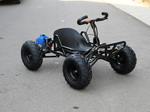 ATICOL Go <span class=keywords><strong>Kart</strong></span> de Pedal Profesional para Exteriores con Motor Duradero de Transmisión por Cadena para Adultos Pequeños para Carreras Todoterreno a Gasolina - Product Image 5