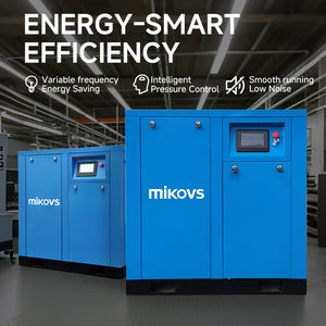 パーマネント磁石可変周波数回転スクリューエアコンプレッサー,45KW 60HPサンドブラスト用 - Product Image 4