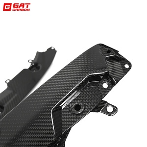 Splitter Anteriore in Vera Fibra di Carbonio Stile CS per BMW G80 G81 M3 G82 M4 2021 - Kit Carrozzeria - Product Image 5
