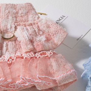 Harnais pour chien en tweed de qualité supérieure, design personnalisé, tissu tweed luxueux, broderie raffinée, doublure en maille respirante, harnais réglable pour animaux de compagnie - Product Image 2