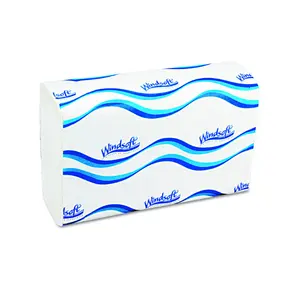 1 Ply Embossed C-Fold Paper Towel Guest Towel Paper Napkin11.8" Length 10" Width White 20Pack Of 160