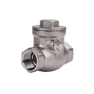 304 201 một chiều kiểm tra van DN25 <span class=keywords><strong>DN50</strong></span> 4inch thép không gỉ nữ không quay trở lại van kiểm tra - Product Image 1