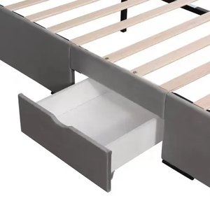 <span class=keywords><strong>Letto</strong></span> Matrimoniale Moderno <span class=keywords><strong>140x200</strong></span> in Legno con Contenitore - Product Image 3