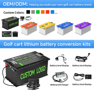 Battery Wholesale 72V 100Ah 105Ah Deep Cycle LiFePO4 Prismatic Solid State Golf <b>Cart</b> Battery Smart BMS 3000+ - Product Image 3