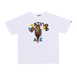 T-shirt imprimé tendance pour homme, version haute qualité 1:1, motif lettres, style créateur, collection 2025 - Product Image 3