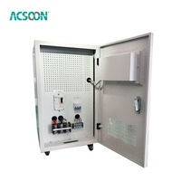ACSOON AF50W-130006 Régulateur de tension et de fréquence triphasé 6 kVA 50/60 Hz, stabilisé, automatique, précision 1 % 0,01 %, certifié CE, LED