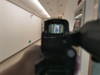 Tactical Sight Combo 558 Holographic Red Dot Scope with 3X Magnifier G33 Hunting Scope Aluminum Alloy QD Mount