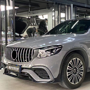 Pièces détachées automobiles Pare-chocs Kit carrosserie pour Mercedes Benz <span class=keywords><strong>GLC</strong></span> Class X253 Haute performance et <span class=keywords><strong>prix</strong></span> 2015-2019 Changer pour le style <span class=keywords><strong>GLC</strong></span> <span class=keywords><strong>63</strong></span> <span class=keywords><strong>AMG</strong></span>. - Product Image 1