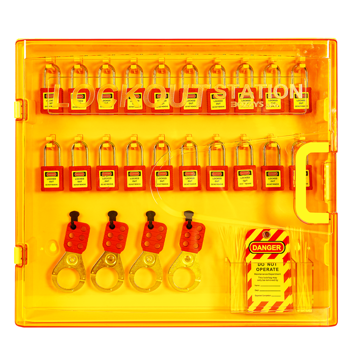 BOZZYS Lockout Tagout Kit,High Quality,Safety Padlocks,Lockout Hasps ...