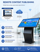 Kiosco Digital con Pantalla Táctil para Revistas y Folletos, Compatible con Windows o Android, Venta al Por Mayor