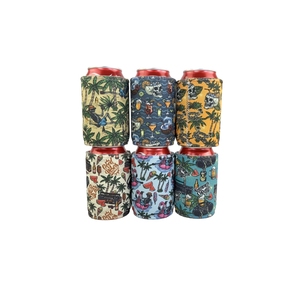 Cách nhiệt không thấm nước Neoprene bia có thể giữ mát với đáy tùy chỉnh cốc tay áo - Product Image 2