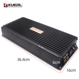 เครื่องขยายเสียงรถยนต์ KUERL 4 แชนแนล 100Wx4 คลาส AB สำหรับอัพเกรดเครื่องเสียงรถยนต์ - Product Image 2