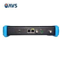 جهاز اختبار كاميرات المراقبة IP/CVBS متعدد الوظائف IPC-9800 Pro+ بشاشة 7 بوصات ودعم 8K، صندوق اختبار محمول مع منافذ PoE وGigabit وSFP والألياف البصرية