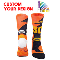 Chaussettes de sport pour hommes de haute qualité OEM, professionnelles, avec coutures renforcées, antidérapantes, respirantes, en maille, pour le basketball