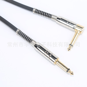 Cables de Audio de 6.35mm TRS Macho-Macho, Blindados con Trenzado y Cubierta de PVC, Cable de Extensión para Bajo e Instrumentos, Alta Fidelidad - Product Image 4