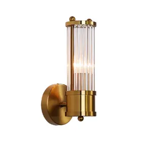 Rechargeable emergency wall lamps home decor gold luxury metal wall light with battery hotel bedroom bedside modern wall lamp