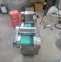 Kosteneffectieve gemotoriseerde multifunctionele roestvrijstalen groentesnijmachine voor personeelskantine & voedselwerkplaats 220V/380V