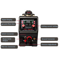 APEXYN CUT-70Pro Nuevo Cortador de Plasma CNC Monofásico de 25 mm para Bricolaje en Casa, Mini Cortador de Metal para Acero Inoxidable y Aluminio de 0.1 mm de Precisión IGBT