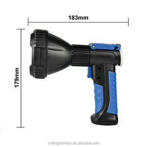 Linterna LED Recargable, Linterna de Mano con Banco de Energía, Filtro Rojo, Soporte Giratorio para Camping, Caza, Barco - Product Image 6