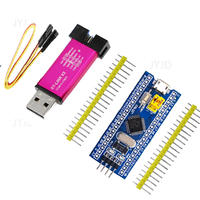 ST-LINK V2 Programcı STM8 STM32 Simülatör Hata Ayıklayıcı İndirici Yazıcı Kapaklı DuPont Kablosu ile MCU Programlama Geliştirme için